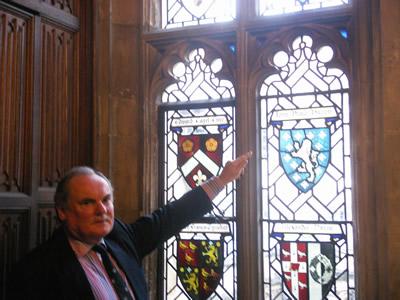 11_10_michael.jpg - Canon Dalton memorial window in the Chapter Room, St George’s Chapel, Windsor (October 2008 Issue)