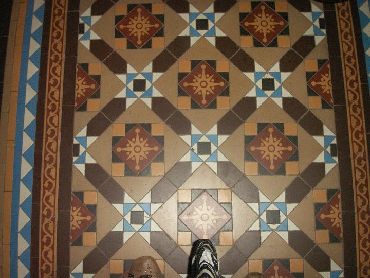 PICT0919.JPG - St Brendan's RC Church - tiled floor (MD)
