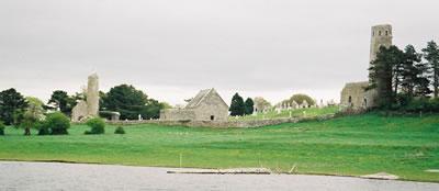 11_07_clonmacnoise.jpg - Clonmacnoise viewed from the River (July 2008 Issue)