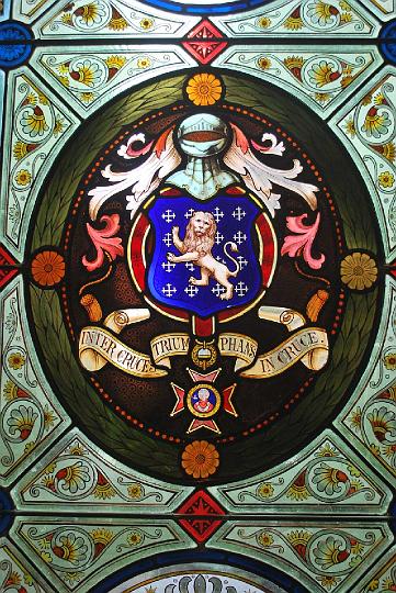 Duntryleague_Window1.jpg - Dalton windowpane at Duntryleague (DP)