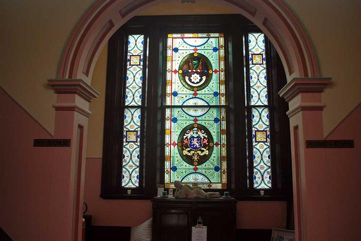 Duntryleague_WindowArch.jpg - Dalton Window at Duntryleague,  Friday 13 March 2009 (DP)