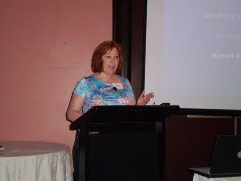 pat_satam-134.JPG - Karen Preston takes to the lectern (PD)