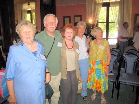 pat_satam_0388.JPG - Trish Fox, Paddy and Pat Dalton, Pauline Dalton, Maureen Collins in the conference room