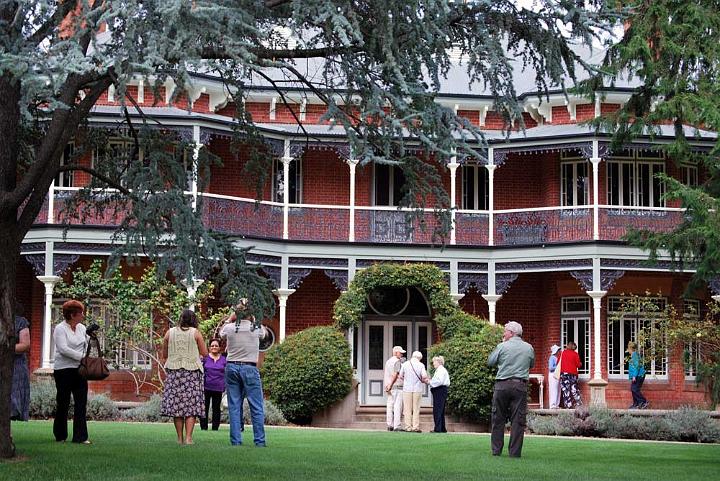 dp_sun_KangaroobieHouse6.jpg - Kangaroobie exterior view; the bricks that were used to construct the house were all made on site (DP)