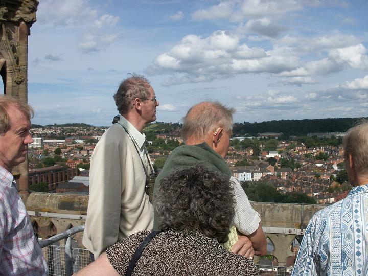 PICT0276.JPG - At top of Worcester Cathedral Tower