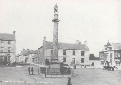Early Picture of Main Square, Birr Co. Offaly